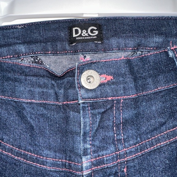 Dolce & Gabbana Blue Skinny Jeans With Zip Detail W27 - Picture 3 of 7